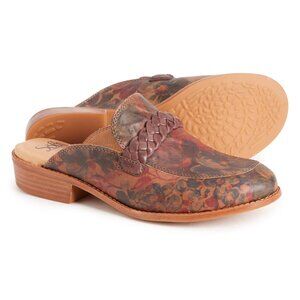 NEW Sofft Nels Mule Loafers - Leather For Women Taupe 462sn